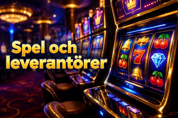 Spel och leverantörer
